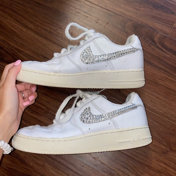 bedazzled air force 1s